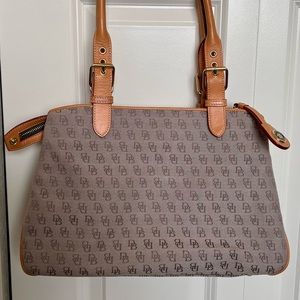 Dooney & Bourke Monogram Bucket Satchel